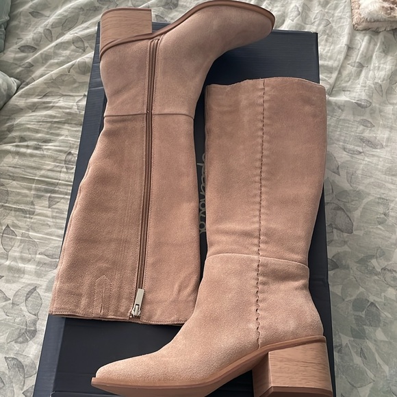 NWT Splendid Addison Knee High Boot in Warm Sand - Picture 12 of 13